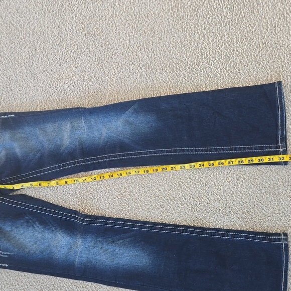NWT Grace In LA Blue Bootcut Jeans Size 27 - Picture 8 of 12